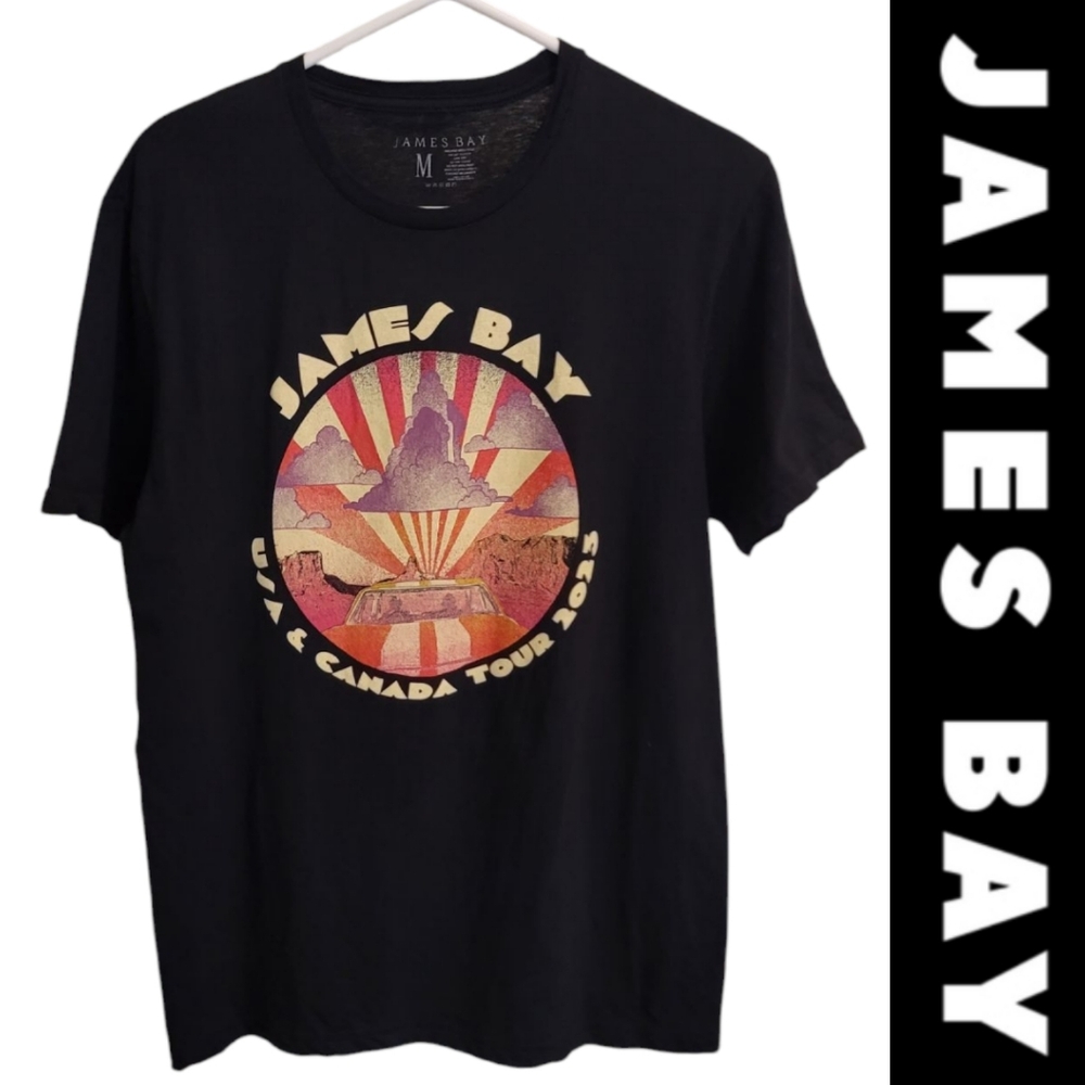 James Bay Official Merchandise USA & Canada 2023 Tour Graphic Tee